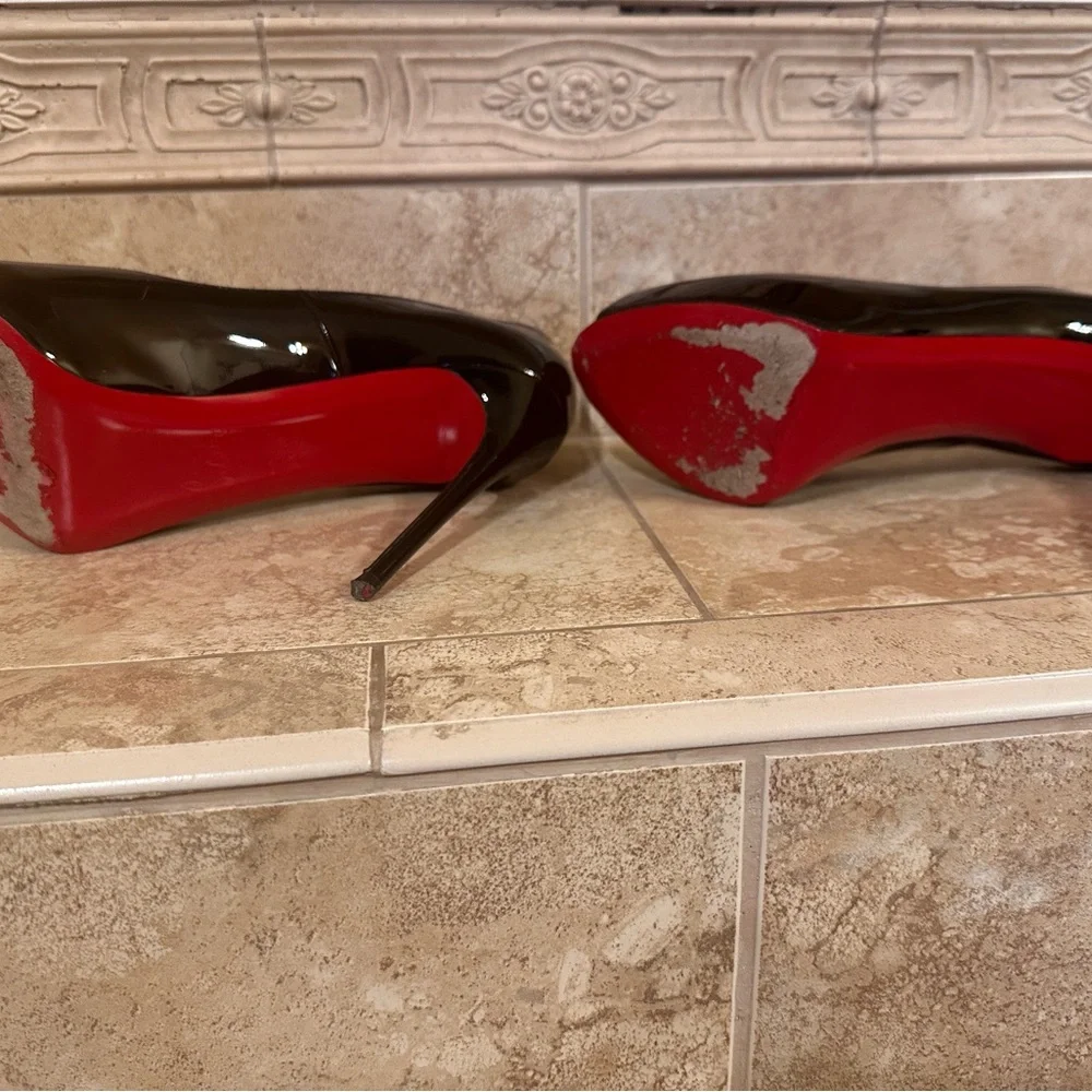 Very Prive 120 patent Christian Louboutin - Picture 3 of 5